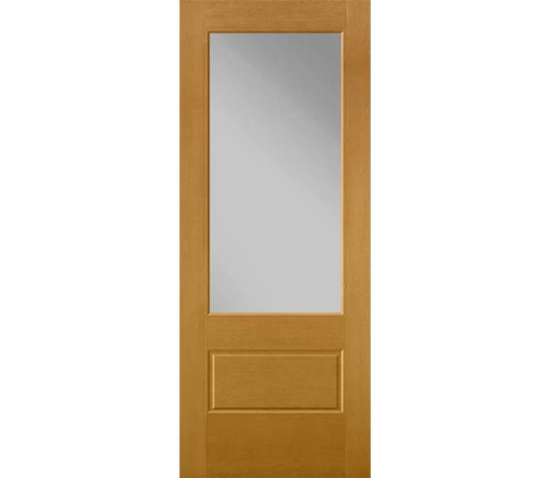 Hoffman Estates 3 Quaters Light Fiberglass Entry Door