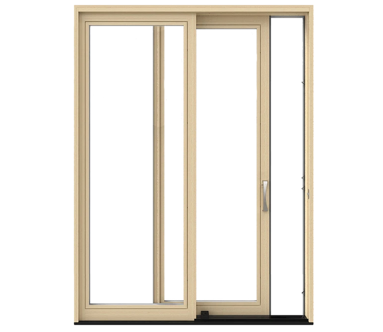 Hoffman Estates Pella Lifestyle Series Wood Sliding Patio Doors